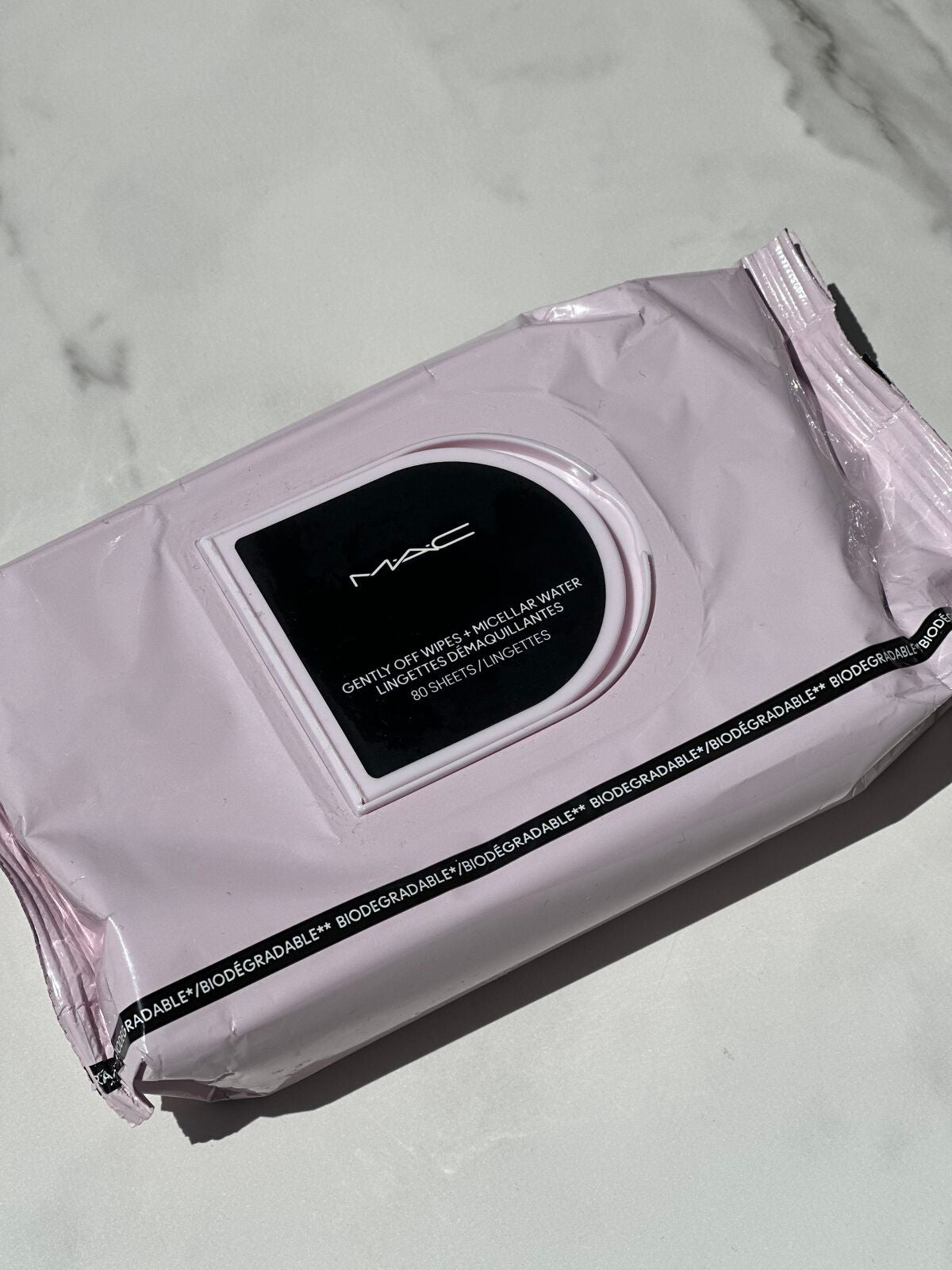 ジェントリー オフ ワイプ + ミセラー ウォーター/M・A・C/クレンジングシートを使ったクチコミ(1枚目)