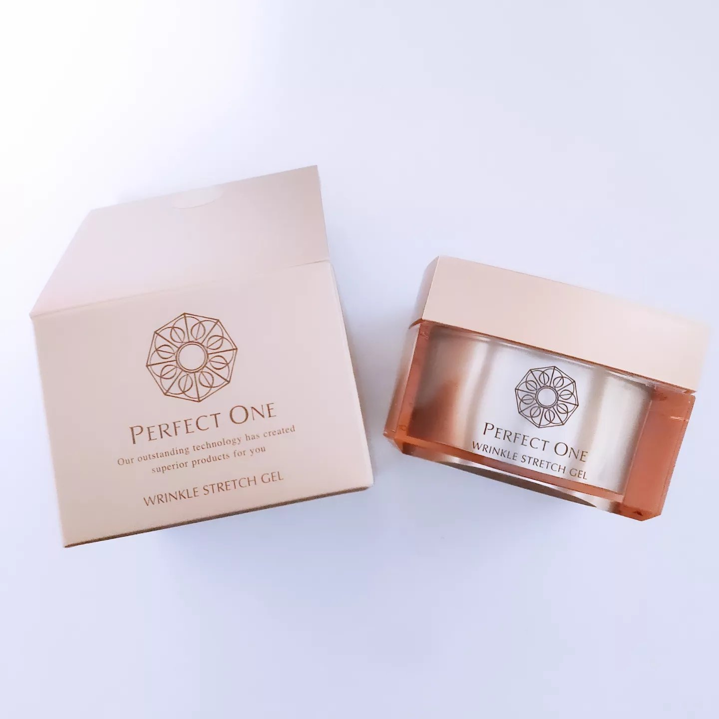 パーフェクトワン SPナイトクリームhと薬用リンクルストレッチジェルの