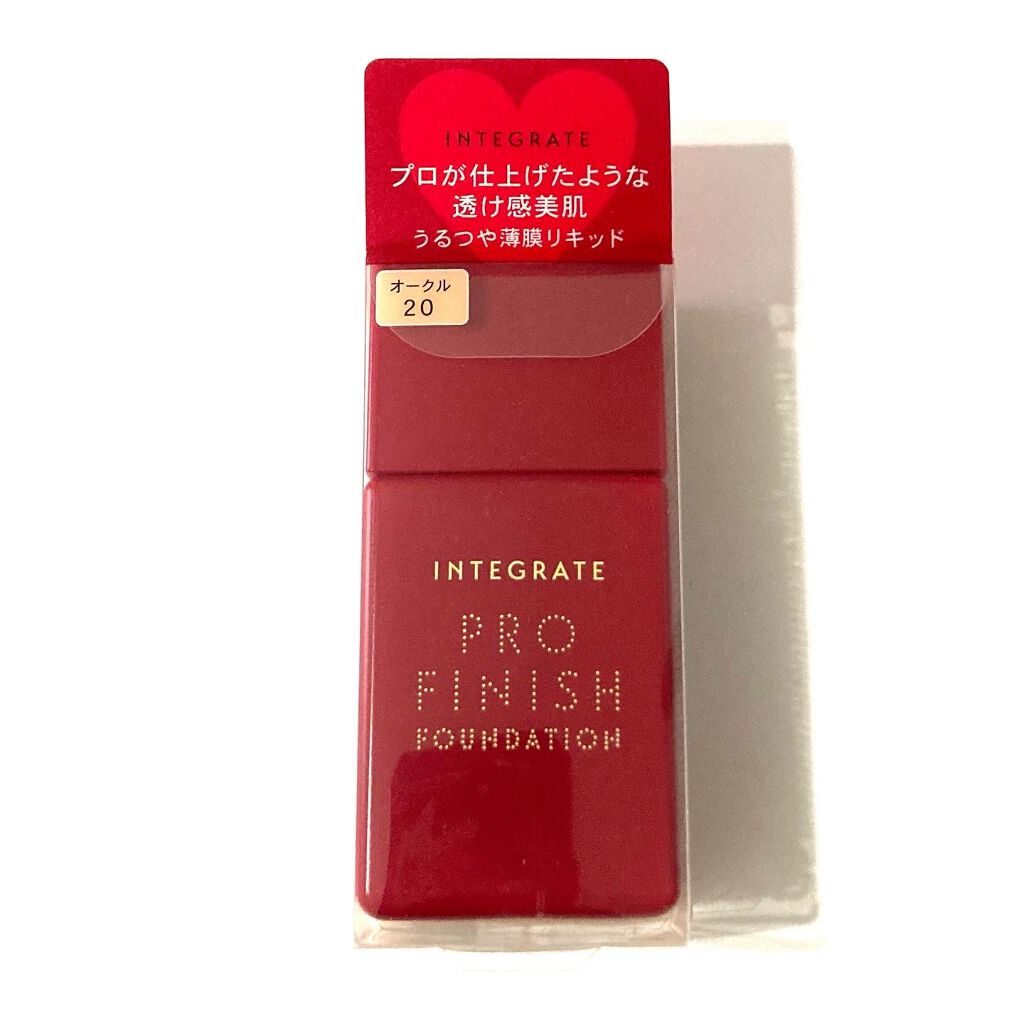 プロフィニッシュリキッド/インテグレート/リキッドファンデーションを使ったクチコミ(1枚目)