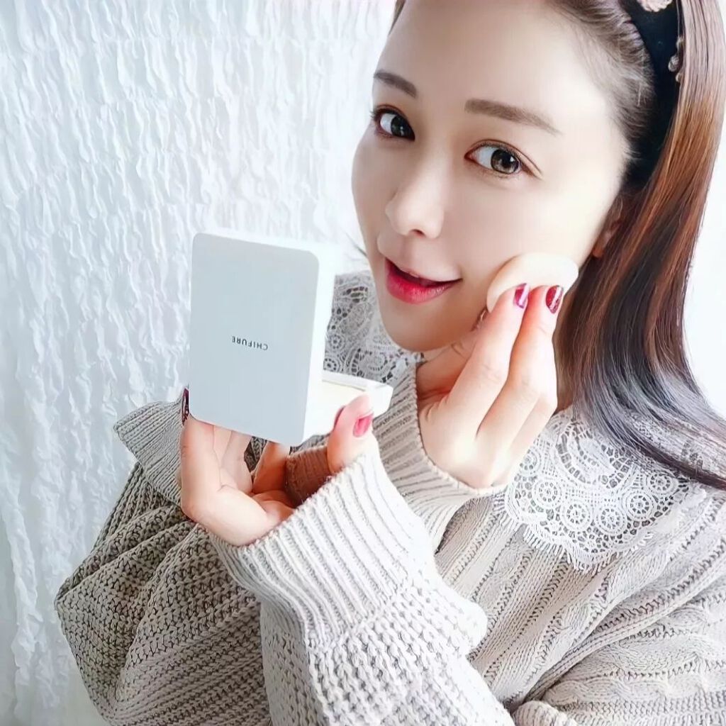 UV パウダー ファンデーション/ちふれ/パウダーファンデーションを使ったクチコミ(6枚目)