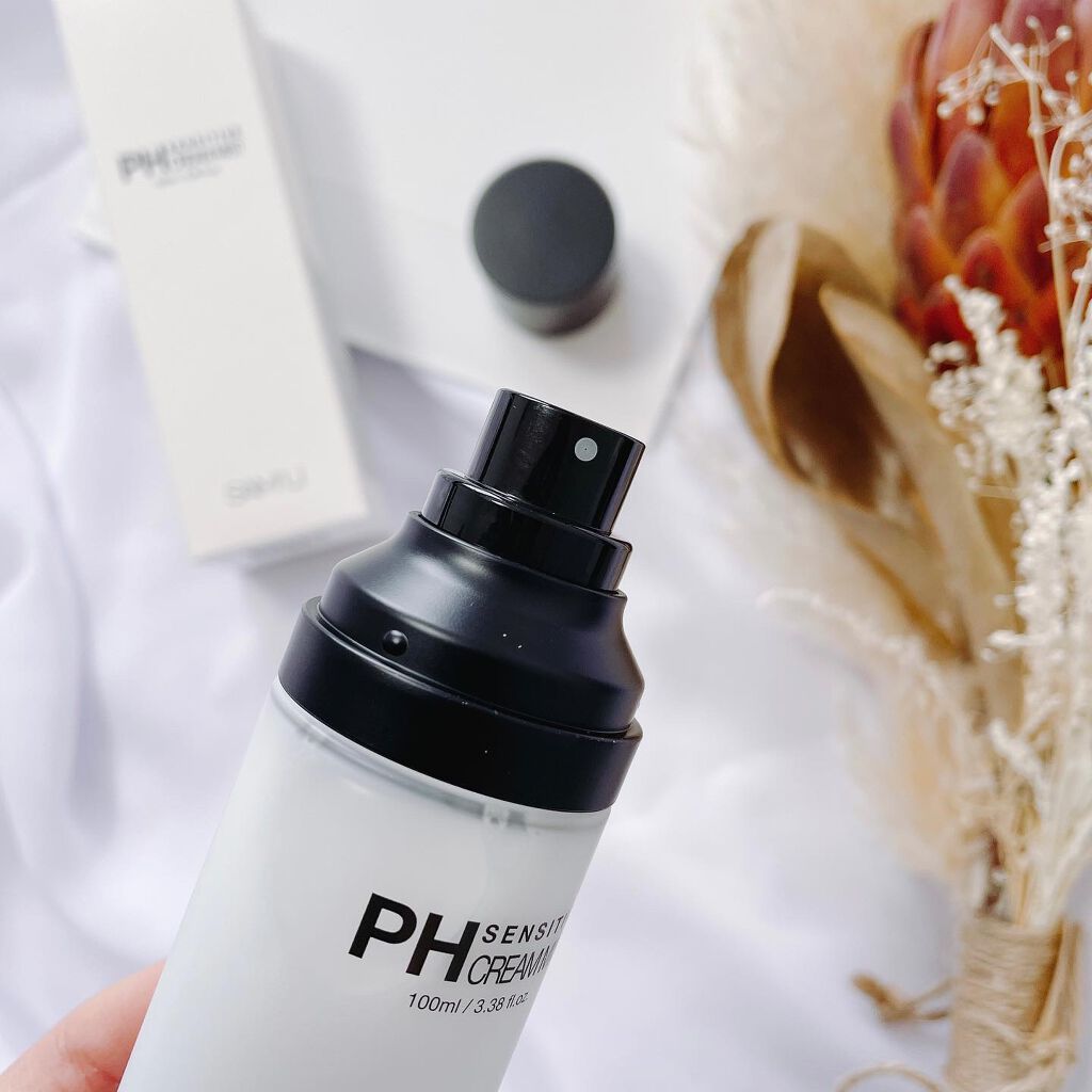 PHセンシティブクリームミスト/SAM'U/ミスト状化粧水を使ったクチコミ(3枚目)