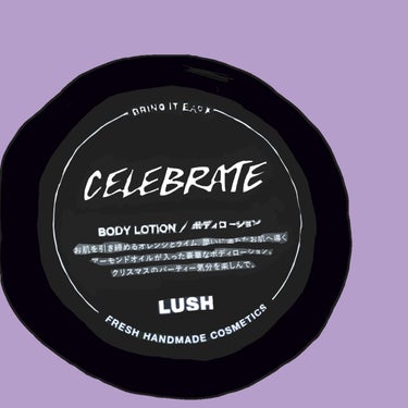 ラッシュ ラッシュセレブレイト ボディローションのクチコミ「４０%オフのLUSHのギフトセットに入っていた「セレブレイト ボディローション」をお試し！楽し.....」（2枚目）