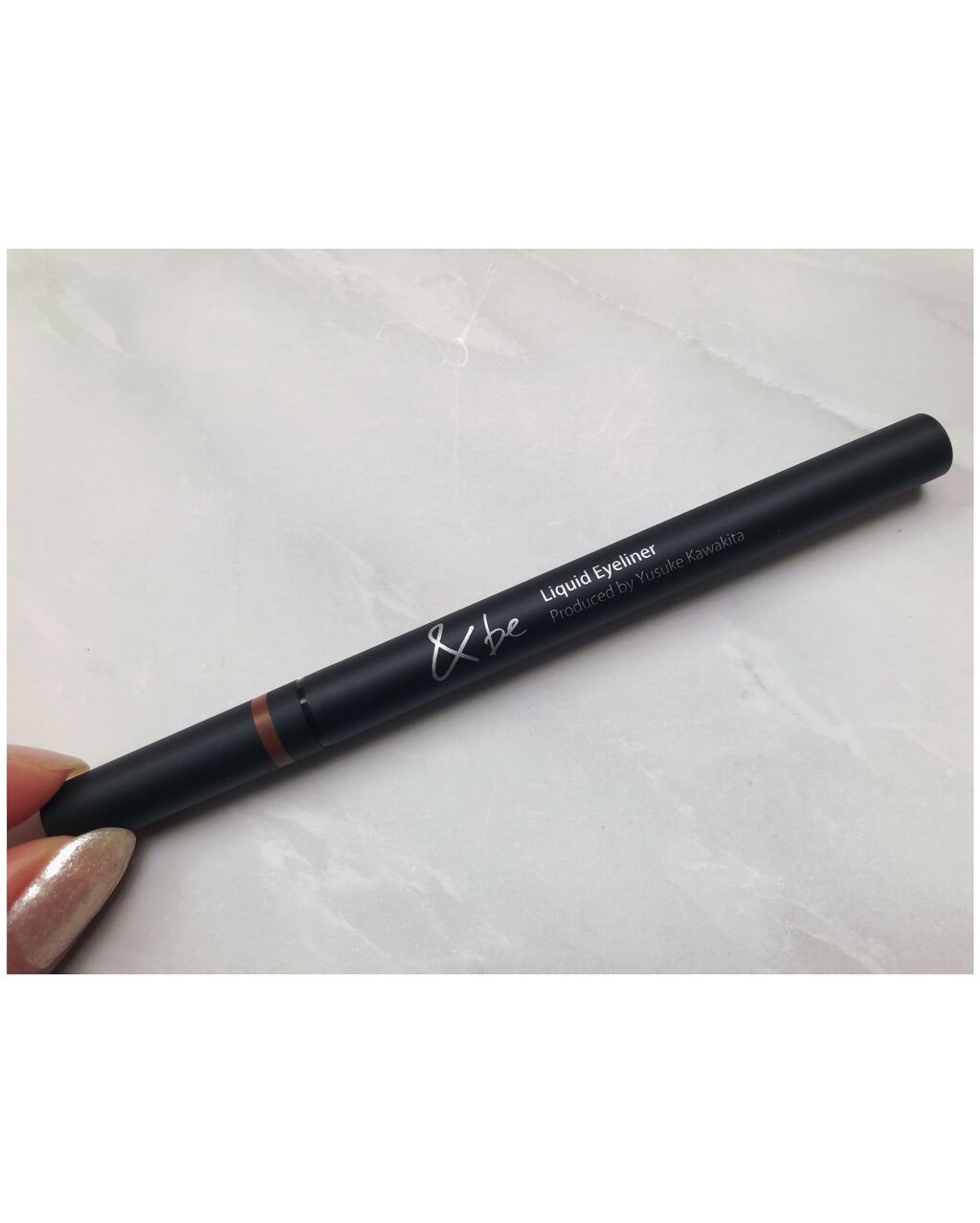 リキッドアイライナー ブラウン/＆be/リキッドアイライナーを使ったクチコミ（1枚目）