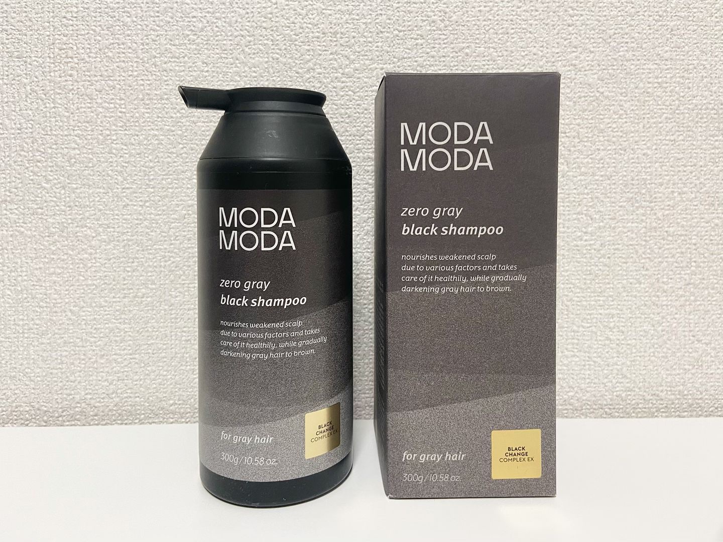 モダモダゼログレイシャンプー/MODAMODA/市販シャンプーを使ったクチコミ（1枚目）