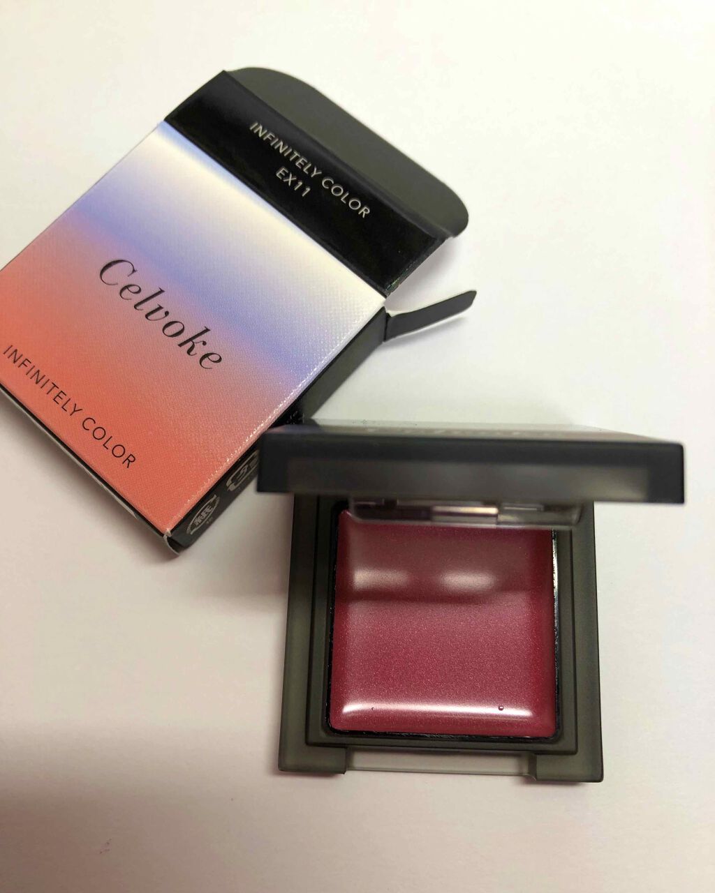 インフィニトリー カラー/Celvoke/ジェル・クリームチークを使ったクチコミ(1枚目)