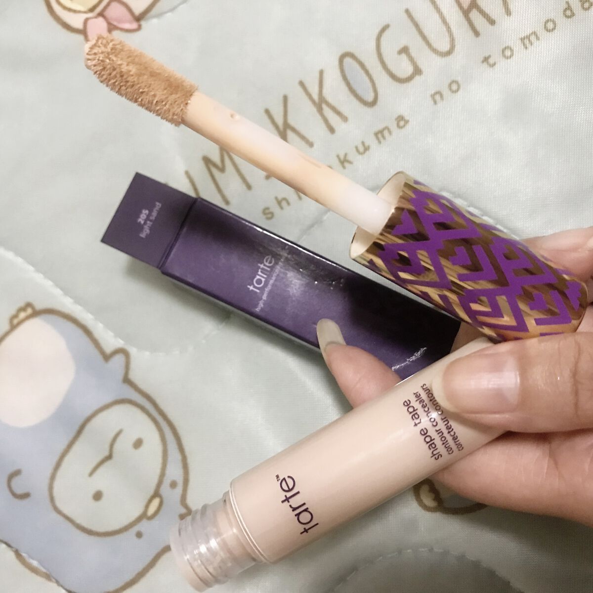 shape tape contour concealer/tarte/リキッドコンシーラーを使ったクチコミ（2枚目）