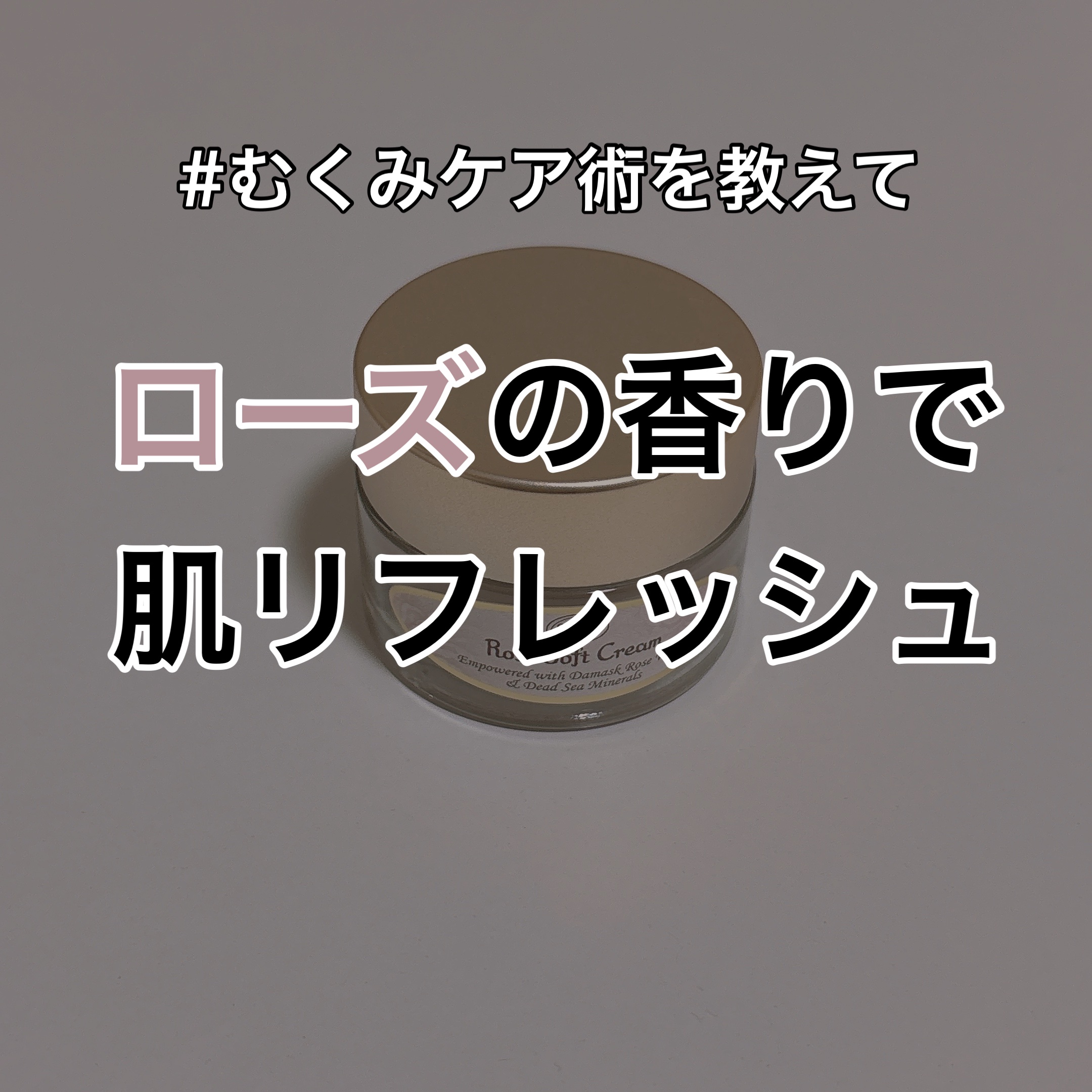 ローズソフトクリーム/SABON/フェイスクリームを使ったクチコミ（1枚目）