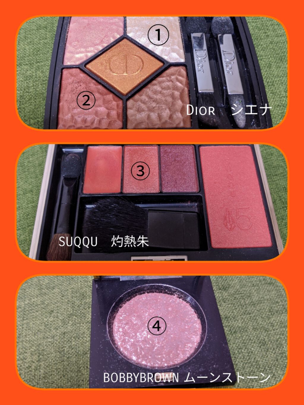 サンク クルール<ワイルド アース＞/Dior/アイシャドウパレットを使ったクチコミ（1枚目）