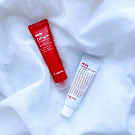 レッドラクトコラーゲンクリーム/MEDIPEEL/フェイスクリームを使ったクチコミ(4枚目)