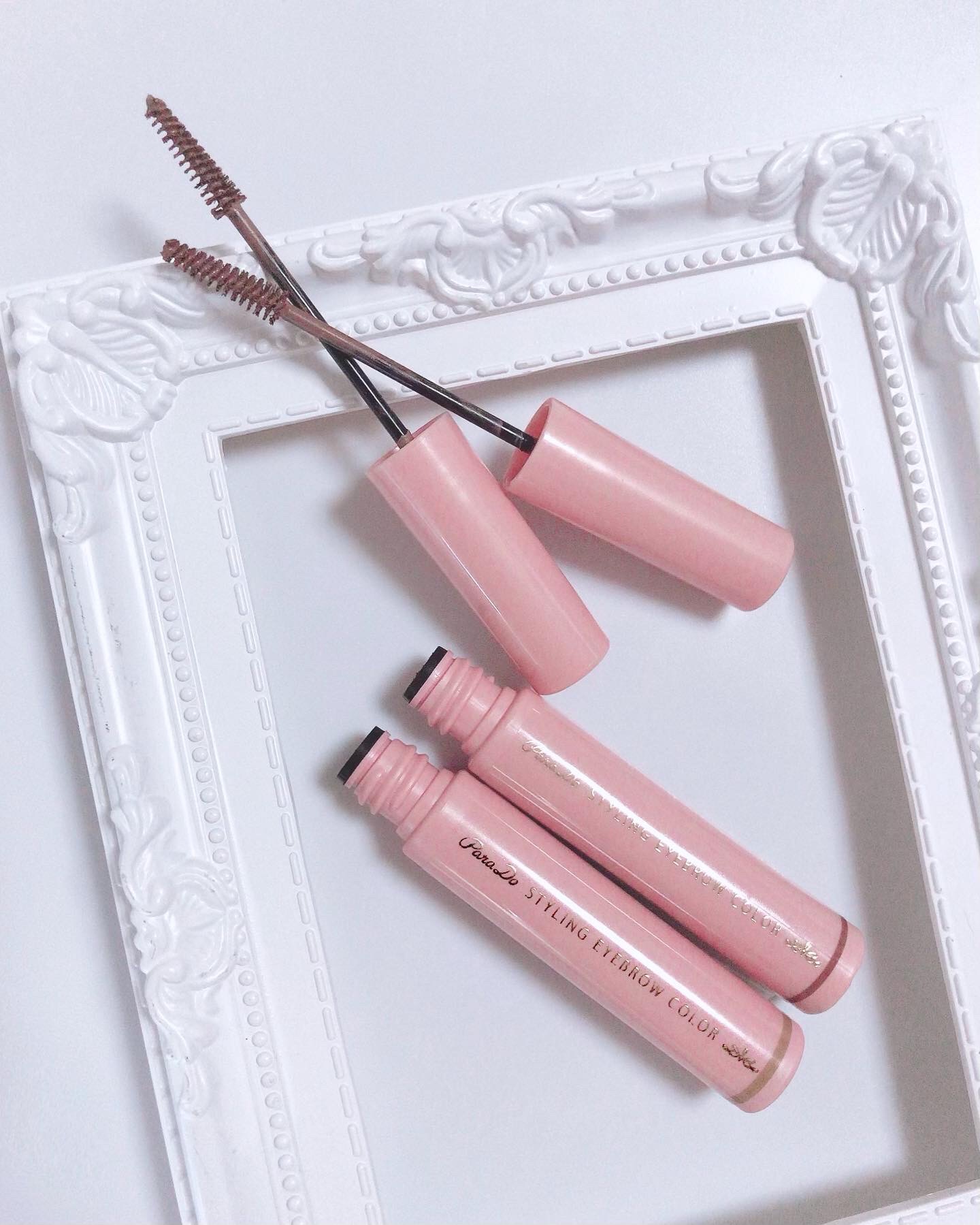 スタイリングアイブロウカラー BR01 ナチュラルブラウン/パラドゥ/眉マスカラを使ったクチコミ（3枚目）