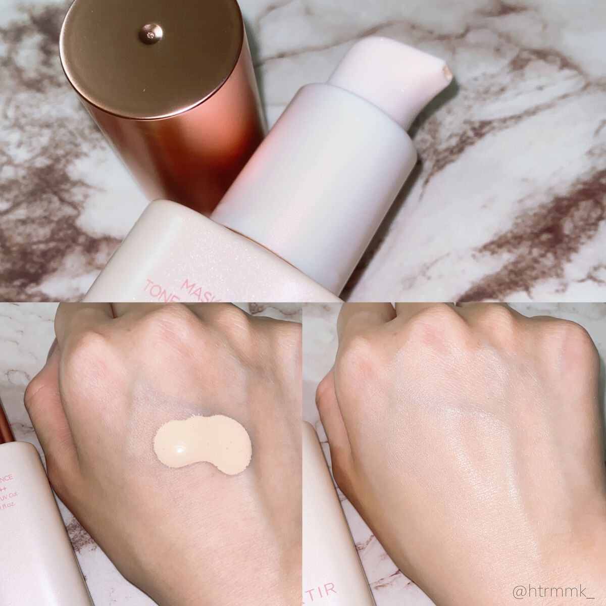 マスクフィットトーンアップエッセンス/TIRTIR(ティルティル)/化粧下地を使ったクチコミ（2枚目）