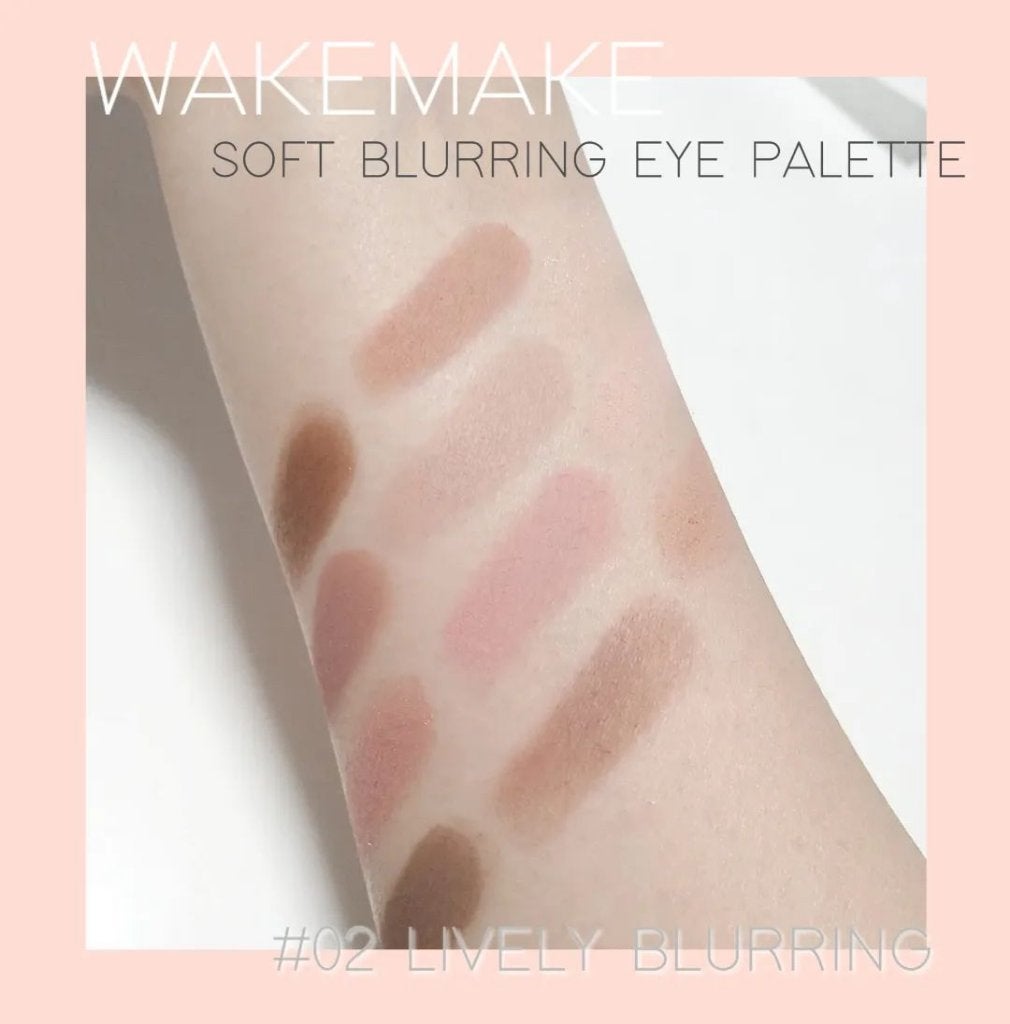 ソフトブラーリングアイパレット/wakemake/アイシャドウパレットを使ったクチコミ(4枚目)