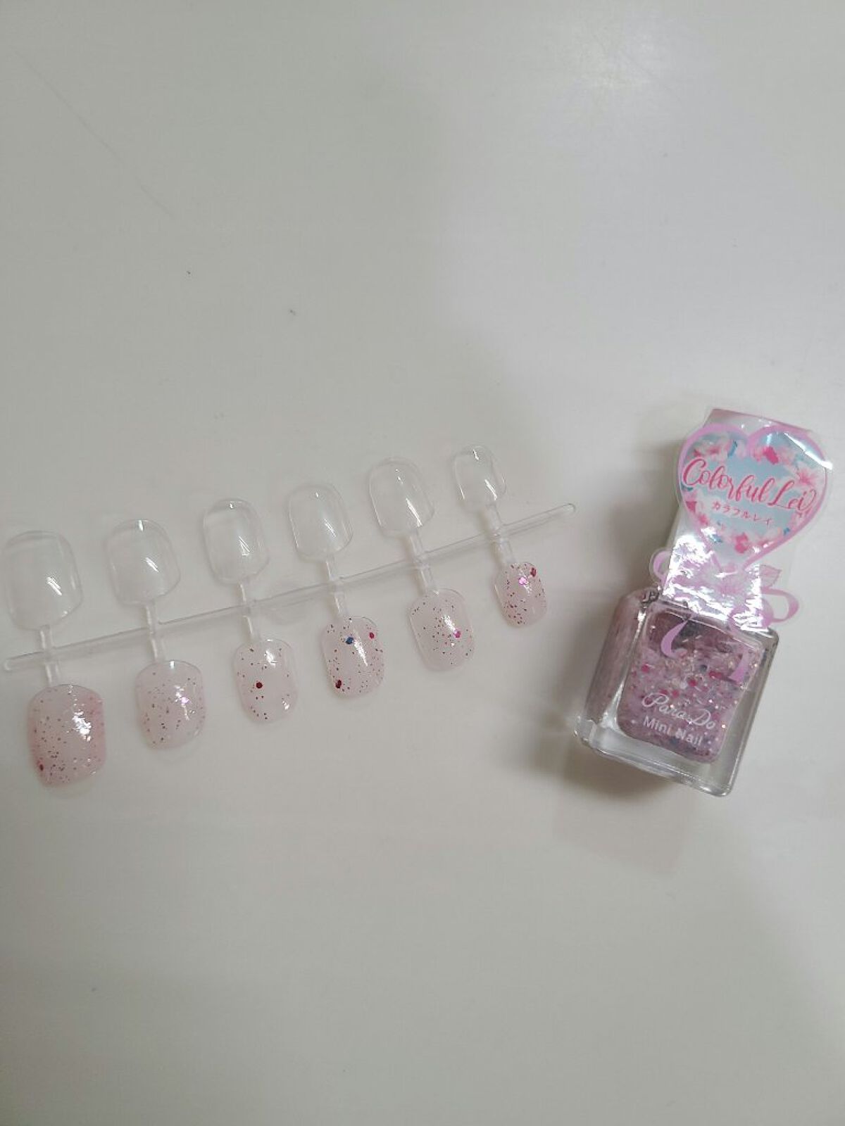 ミニネイル PK05 カラフルレイ/パラドゥ/マニキュアを使ったクチコミ（1枚目）