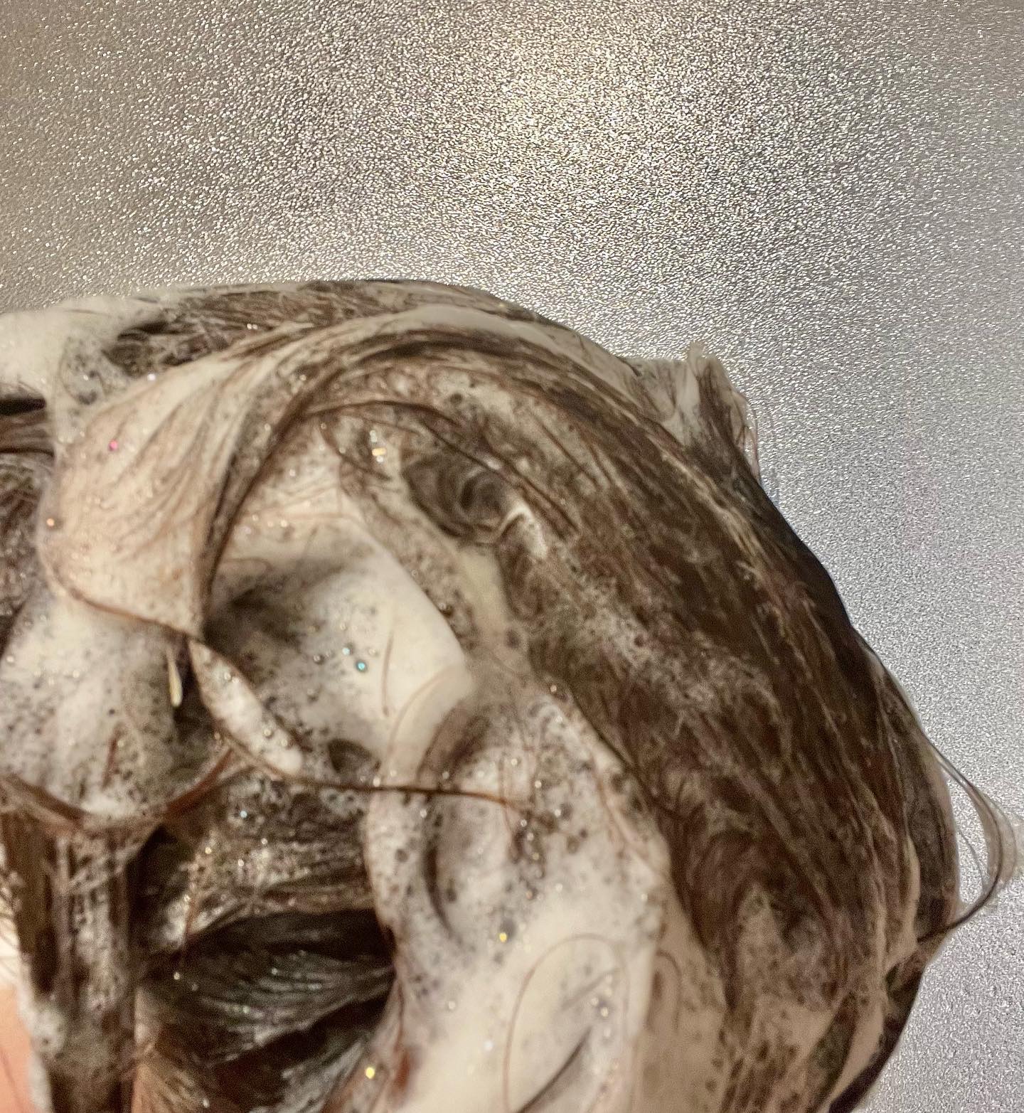 ディープクレンジング ヘッドスパ バブルシャンプー/ハニーク/市販シャンプーを使ったクチコミ（3枚目）