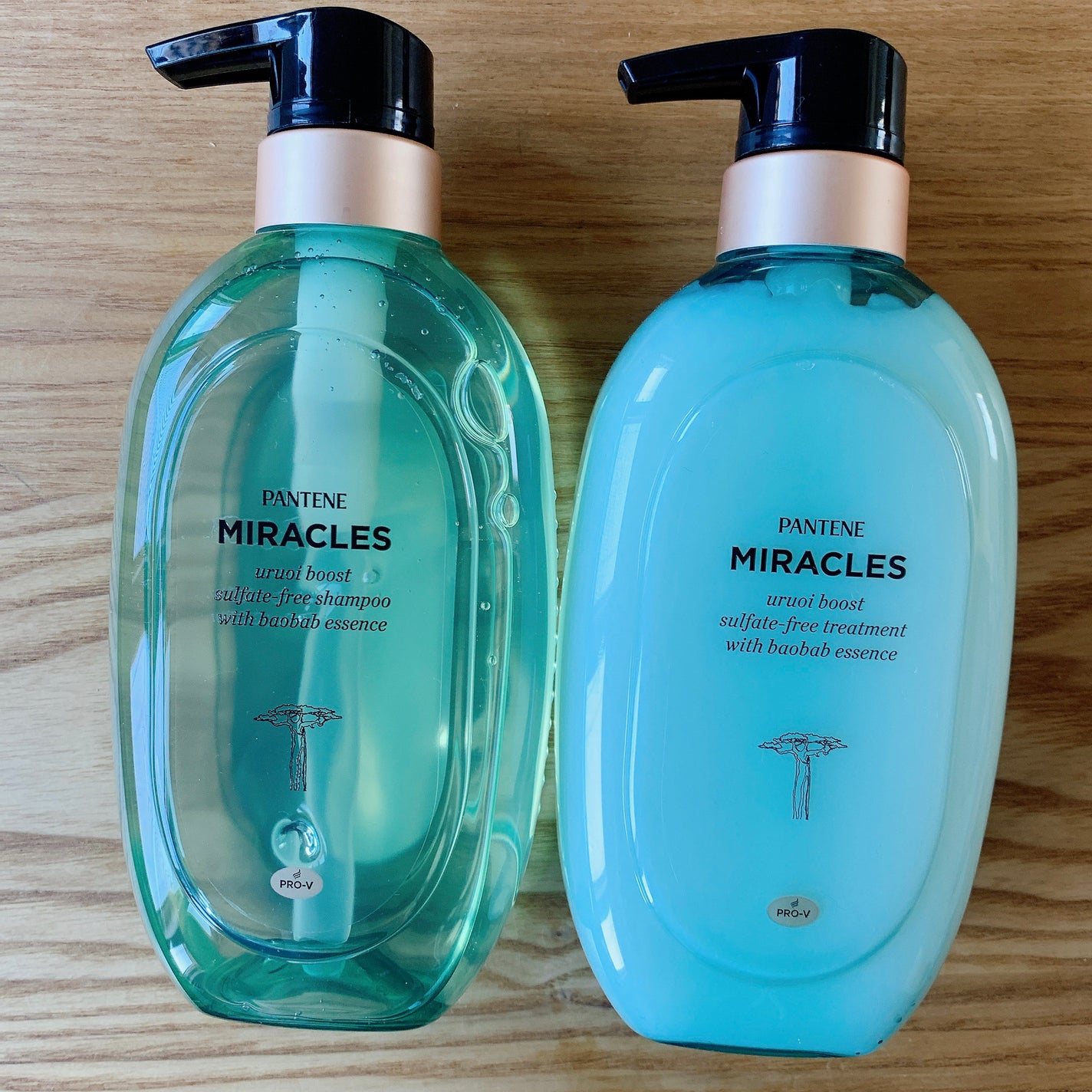 ミラクルズ うるおいブースト シャンプー/トリートメント/パンテーン/市販シャンプーを使ったクチコミ(1枚目)