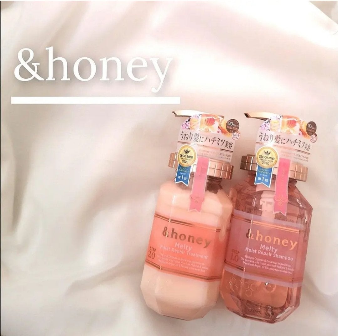 &honey Melty モイストリペア シャンプー1.0/モイストリペア ヘアトリートメント2.0/&honey/市販シャンプーを使ったクチコミ(1枚目)