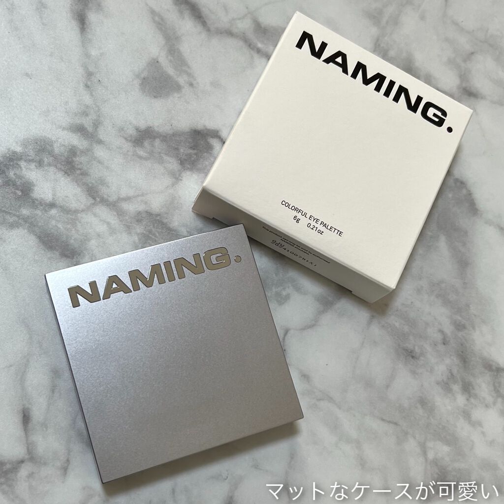 COLORFUL EYE PALETTE/NAMING./アイシャドウパレットを使ったクチコミ（2枚目）