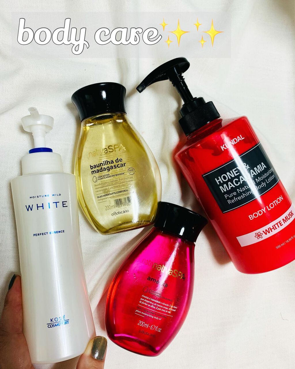 モイスチャーボディローション 05.ホワイトムスク White Musk/KUNDAL/ボディローションを使ったクチコミ（1枚目）