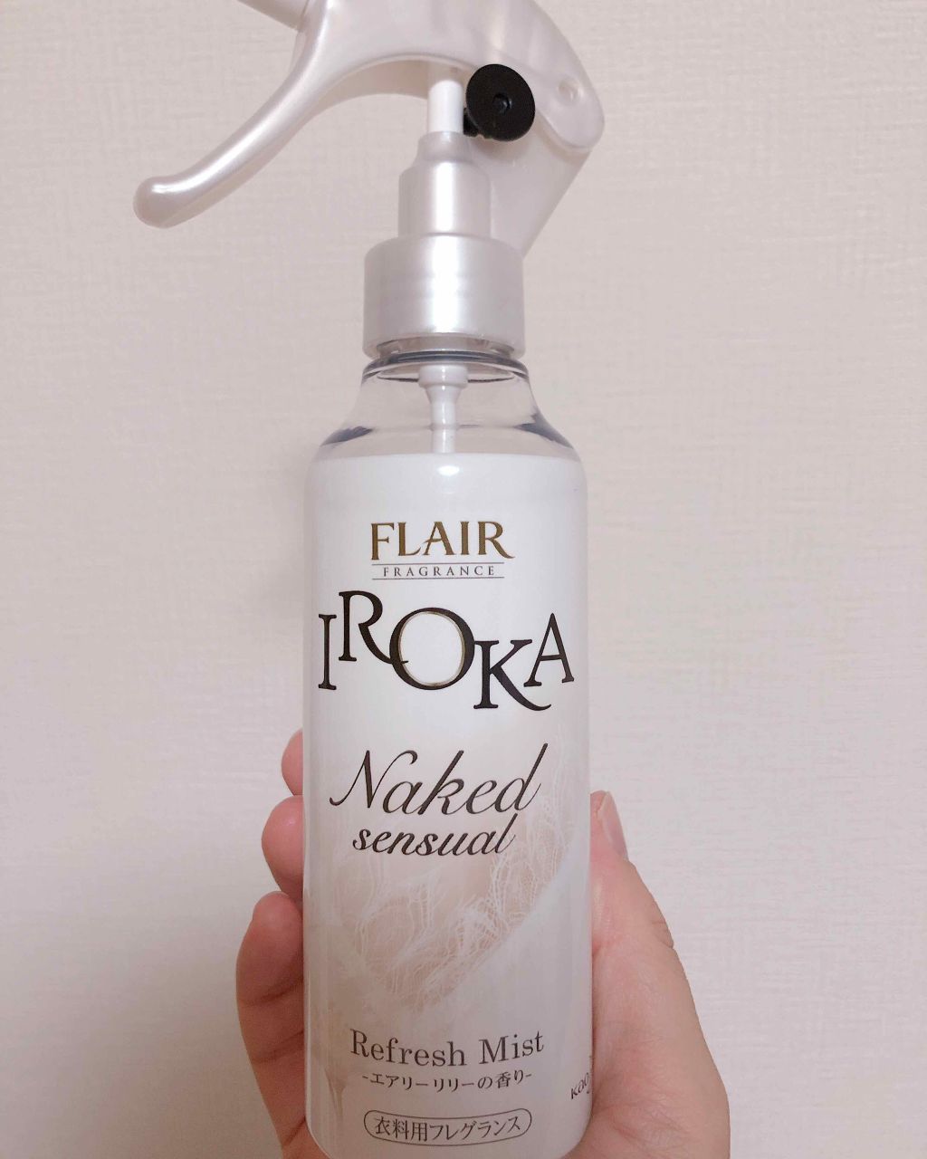 フレア フレグランス IROKA 衣類のリフレッシュミスト エアリー/IROKA/ファブリックミストを使ったクチコミ（1枚目）