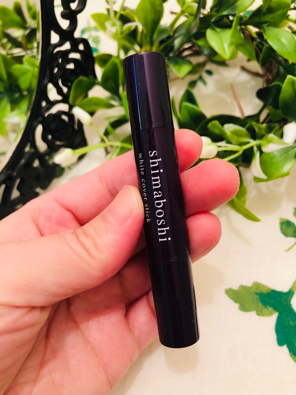 ホワイトカバースティック/shimaboshi/化粧下地を使ったクチコミ(2枚目)