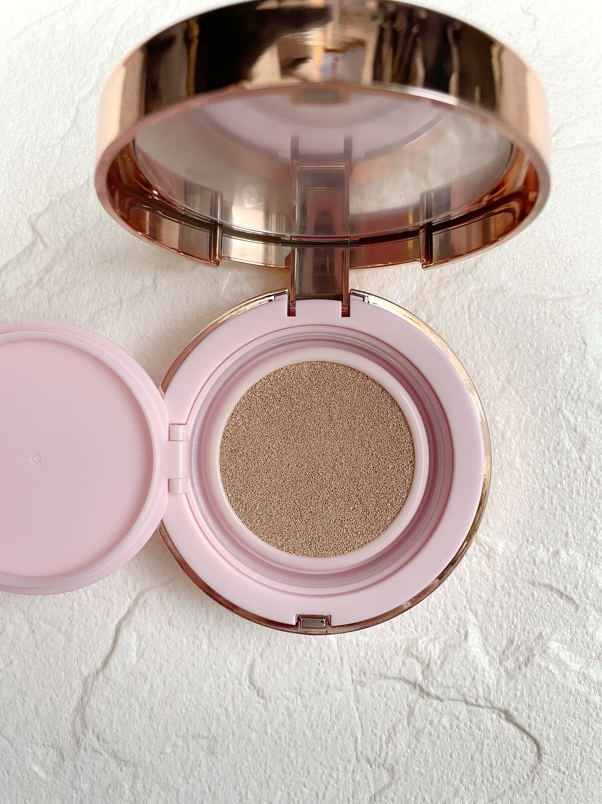 ピンクティーツリーカバークッション/APLIN/クッションファンデーションを使ったクチコミ（2枚目）