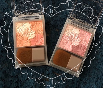 グロウフルールチークス(ブレンドタイプ)/キャンメイク/パウダーチークを使ったクチコミ(2枚目)