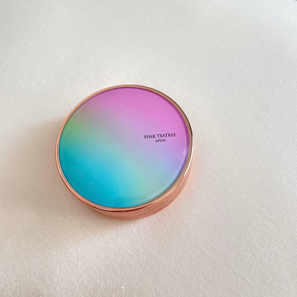 ピンクティーツリーカバークッション/APLIN/クッションファンデーションを使ったクチコミ(1枚目)