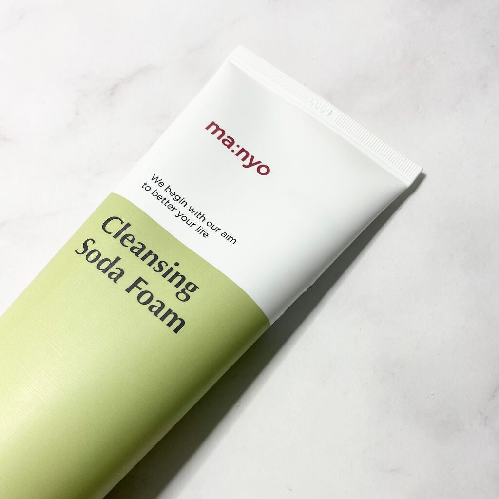 ソーダ洗顔料/manyo/洗顔フォームを使ったクチコミ(1枚目)