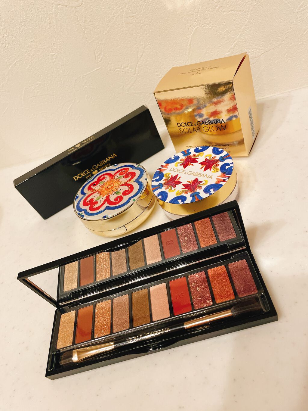 ソーラーグロウ ヘルシーグロウ クッションファンデーション/DOLCE&GABBANA BEAUTY/クッションファンデーションを使ったクチコミ(1枚目)
