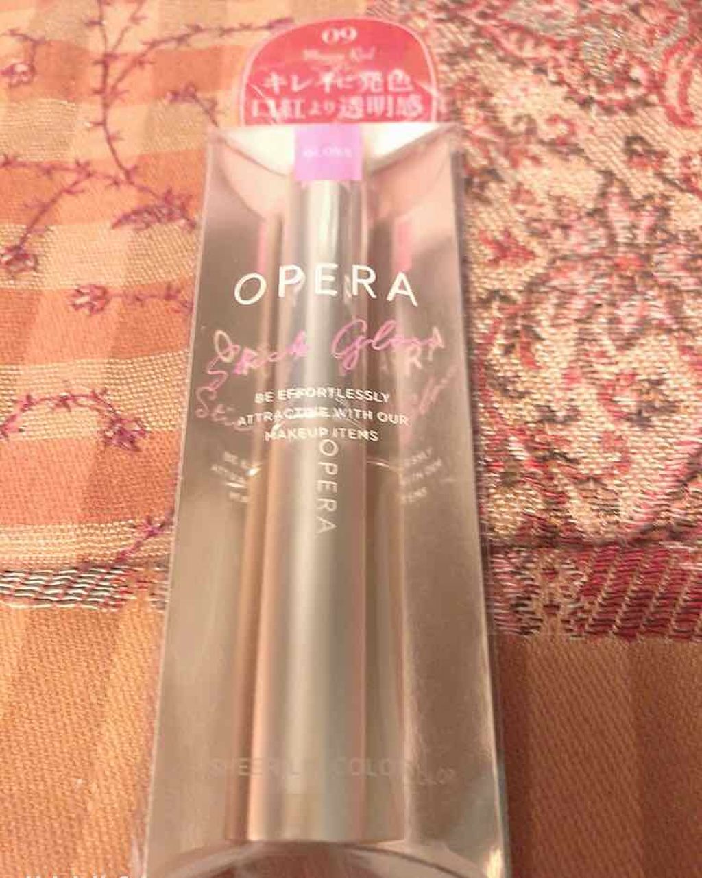 オペラ シアーリップカラー RN/OPERA/リップグロスを使ったクチコミ(1枚目)