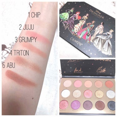 It’s a Princess Thing Shadow Palette/ColourPop/パウダーアイシャドウを使ったクチコミ（1枚目）