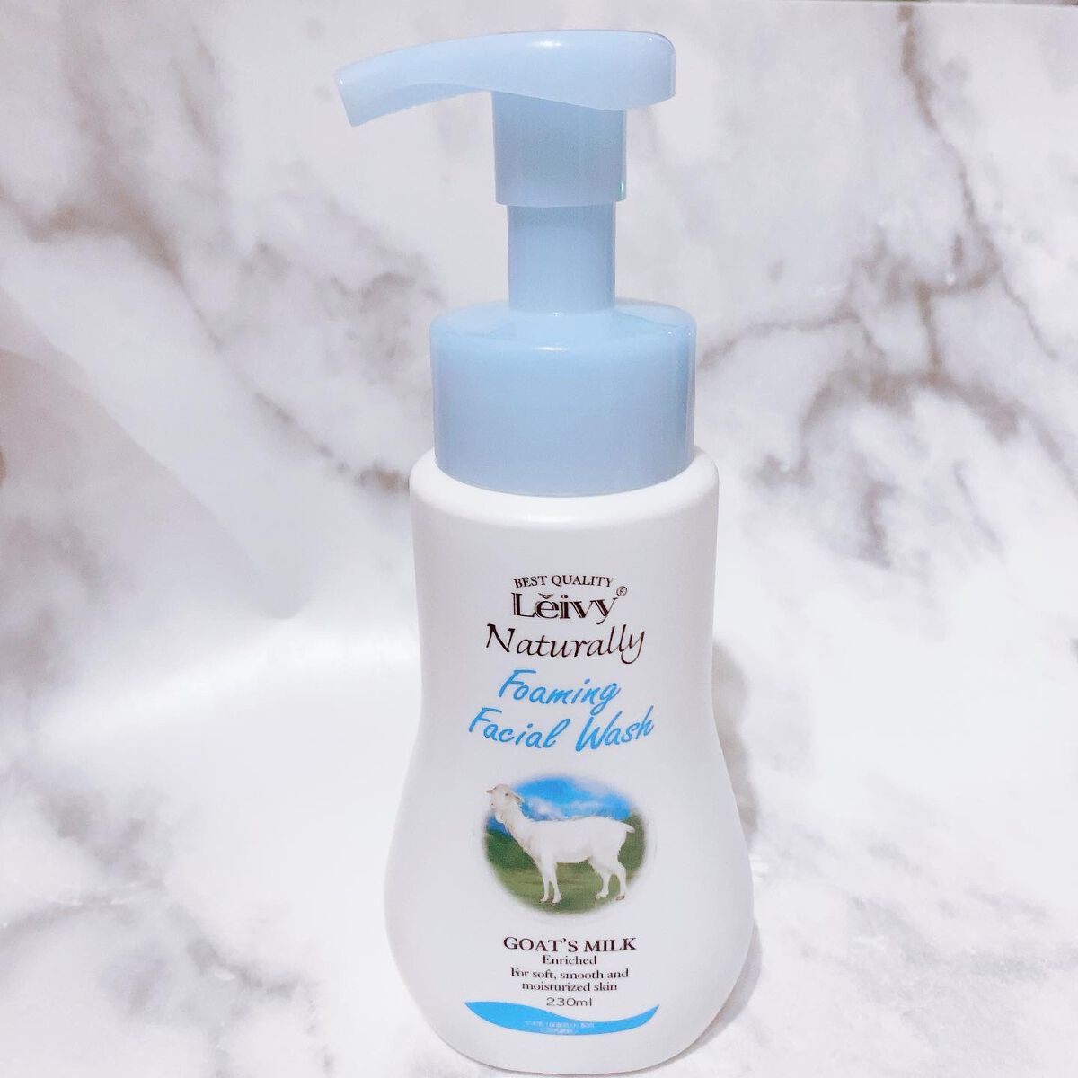 レイヴィーフォームフェイシャルウォッシュ ゴートミルク/Leivy/洗顔フォームを使ったクチコミ（1枚目）