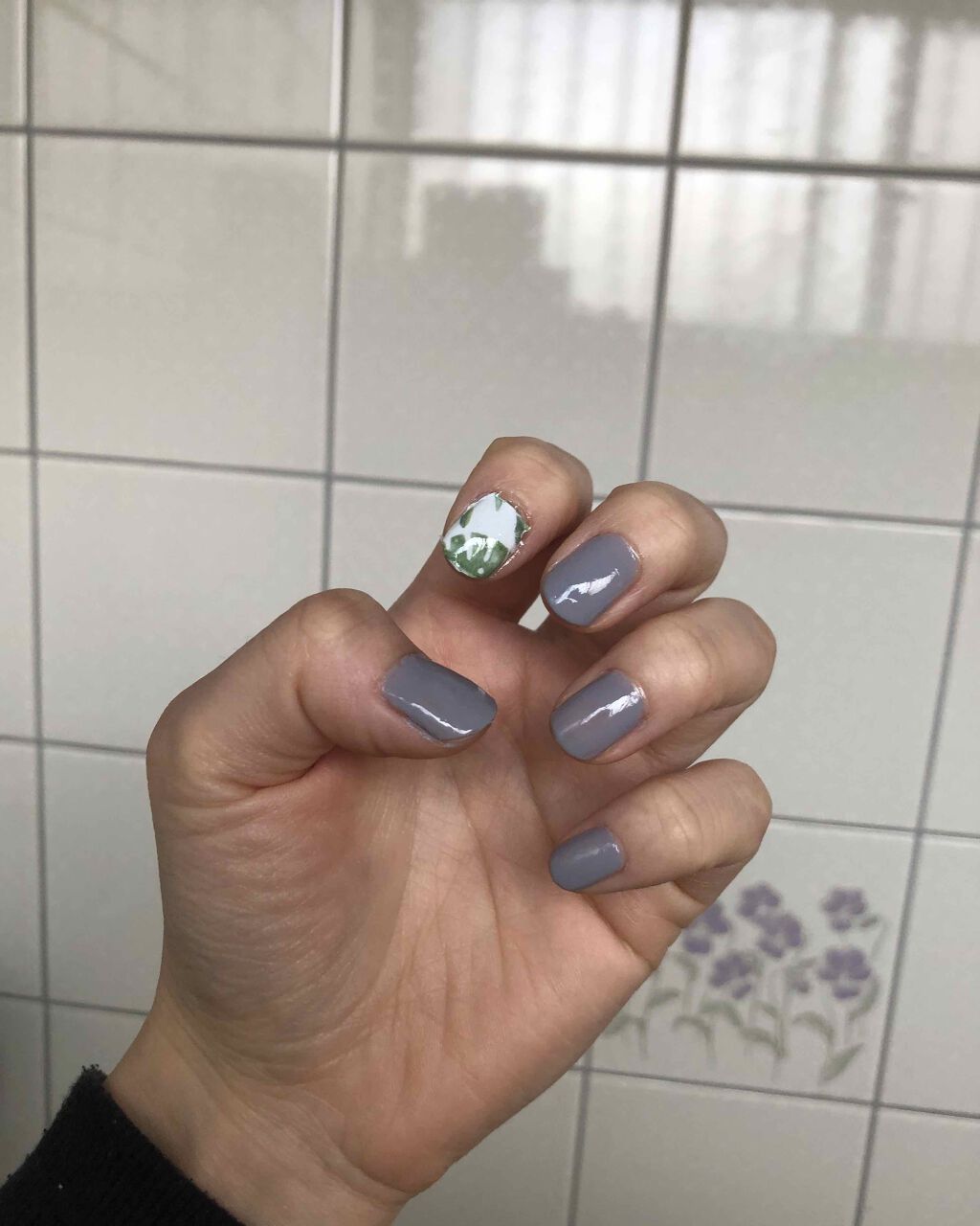 ダイソー エスポルール ネイルポリッシュ/エスポルール/マニキュアを使ったクチコミ（1枚目）