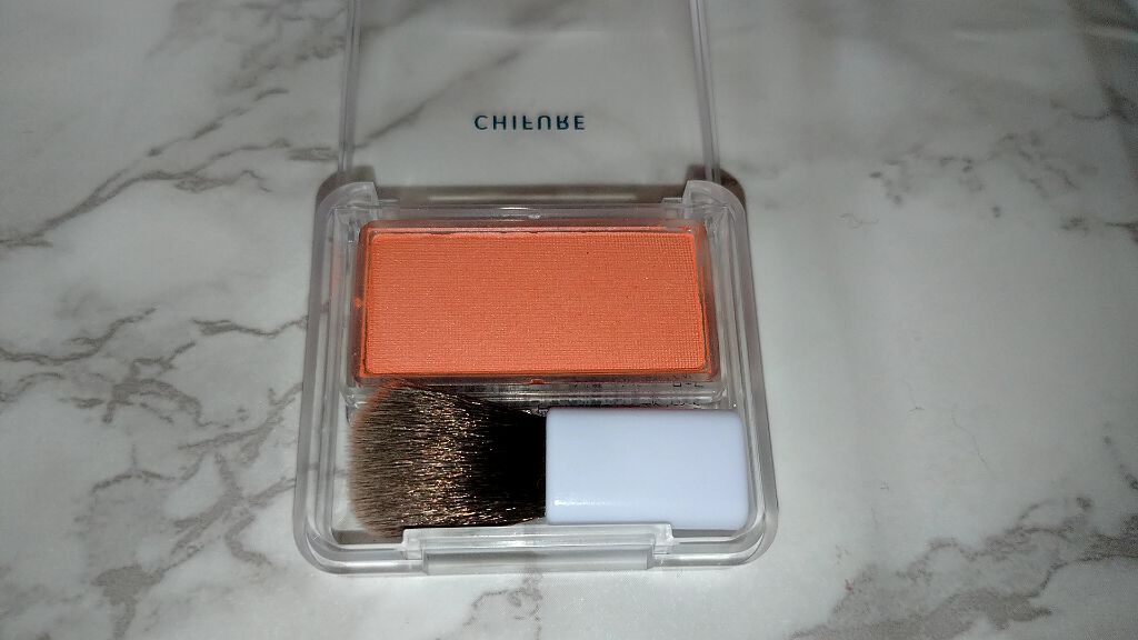 パウダー チーク/ちふれ/パウダーチークを使ったクチコミ(2枚目)