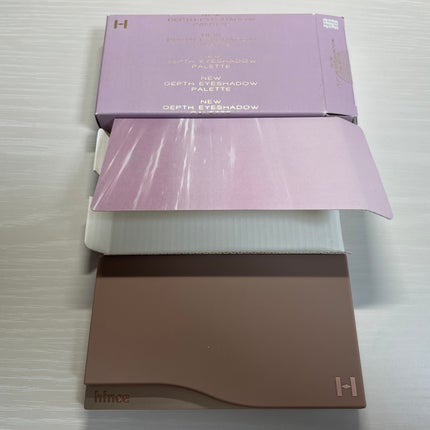 ニューデップスアイシャドウパレット/hince/アイシャドウパレットを使ったクチコミ(2枚目)
