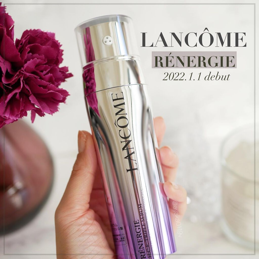 レネルジー HCF トリプルセラム/LANCOME/美容液を使ったクチコミ（1枚目）