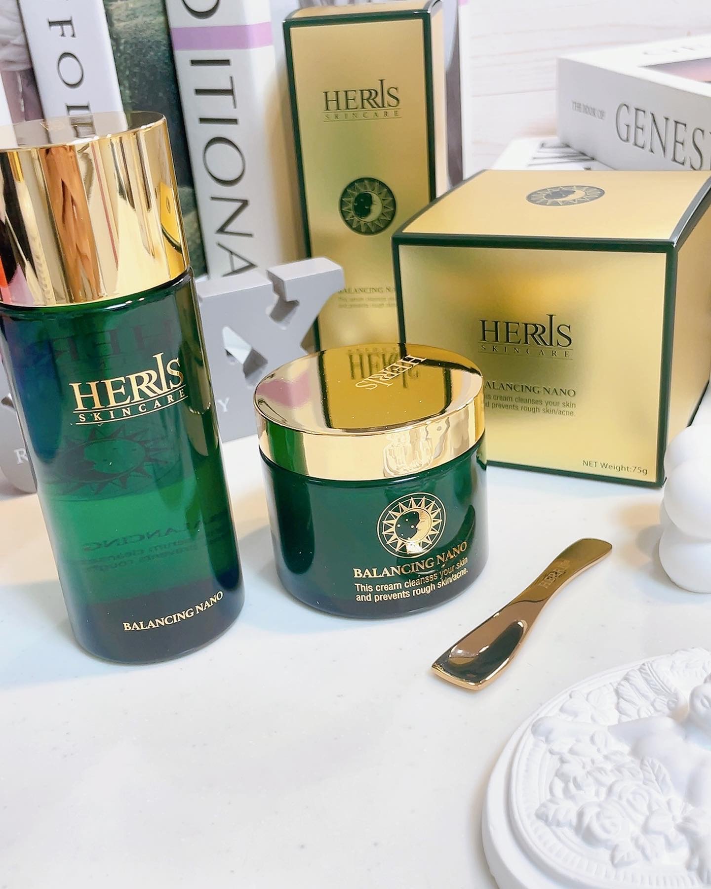 バランシングナノセラム/ハーリス/美容液を使ったクチコミ（2枚目）