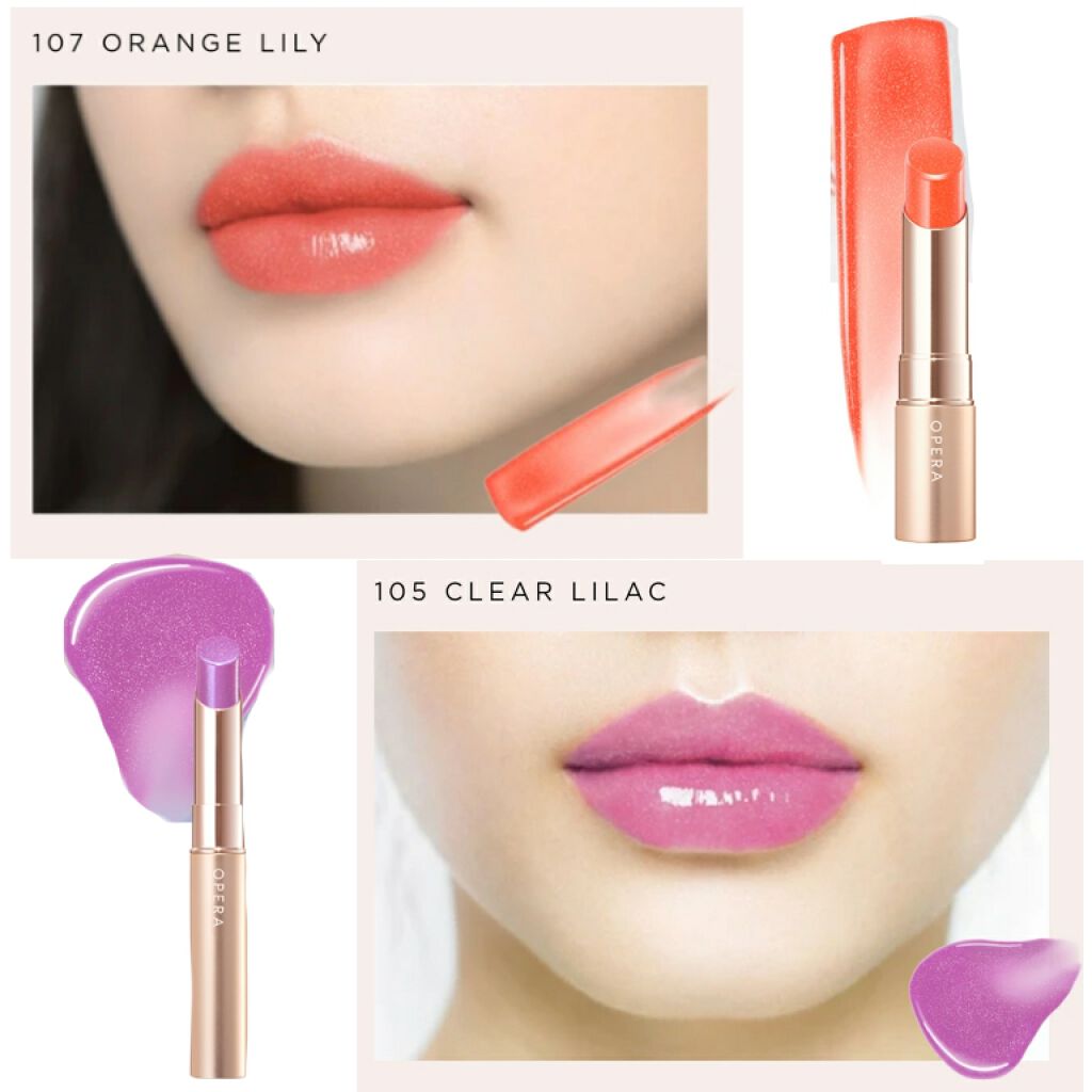 オペラ シアーリップカラー RN/OPERA/リップグロスを使ったクチコミ（2枚目）