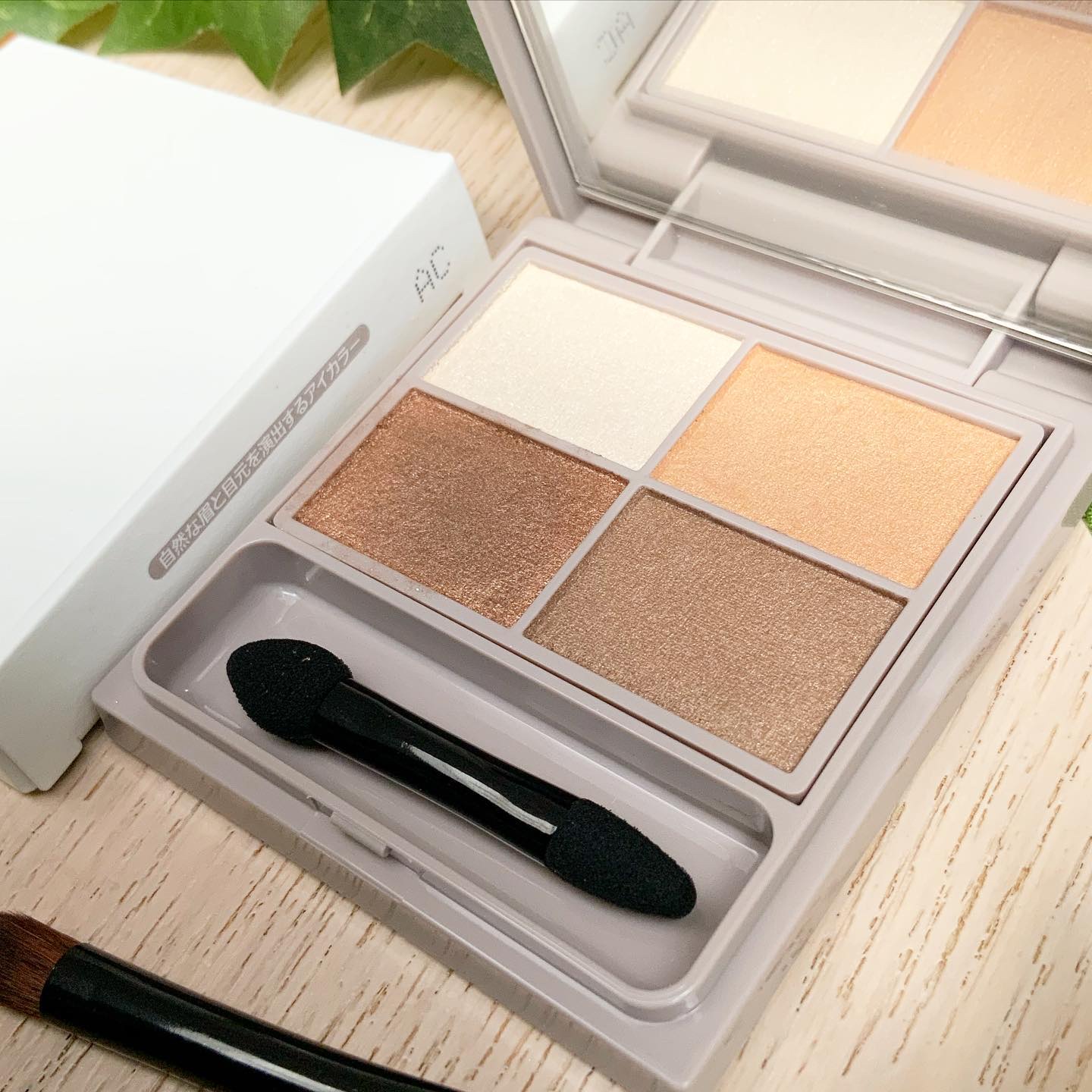 デザイニングアイカラー/rafuna/アイシャドウパレットを使ったクチコミ（3枚目）