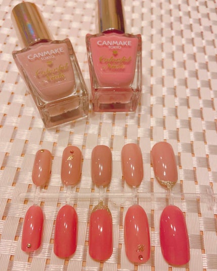 カラフルネイルズ/キャンメイク/マニキュアを使ったクチコミ(2枚目)