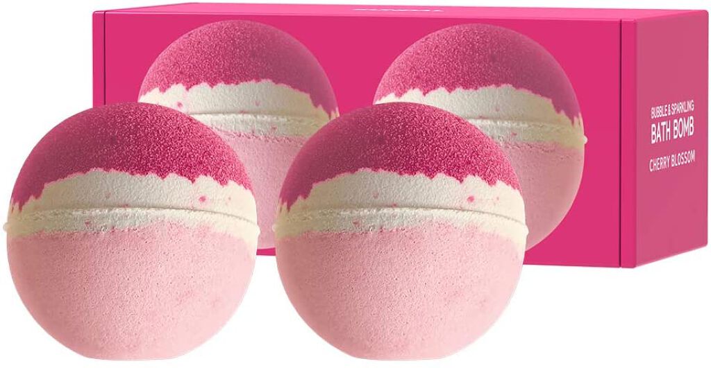 バブル＆スパークリングバスボム チェリーブラッサム Cherry Blossom