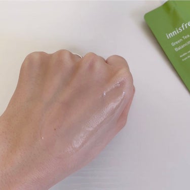 innisfree グリーンティー バランシングスキンのクチコミ「インナードライ肌にオススメ
爽やかなグリーンティースキンケア🌱𓂃 𓈒𓏸

.˚⊹⁺‧┈┈┈┈┈.....」（3枚目）