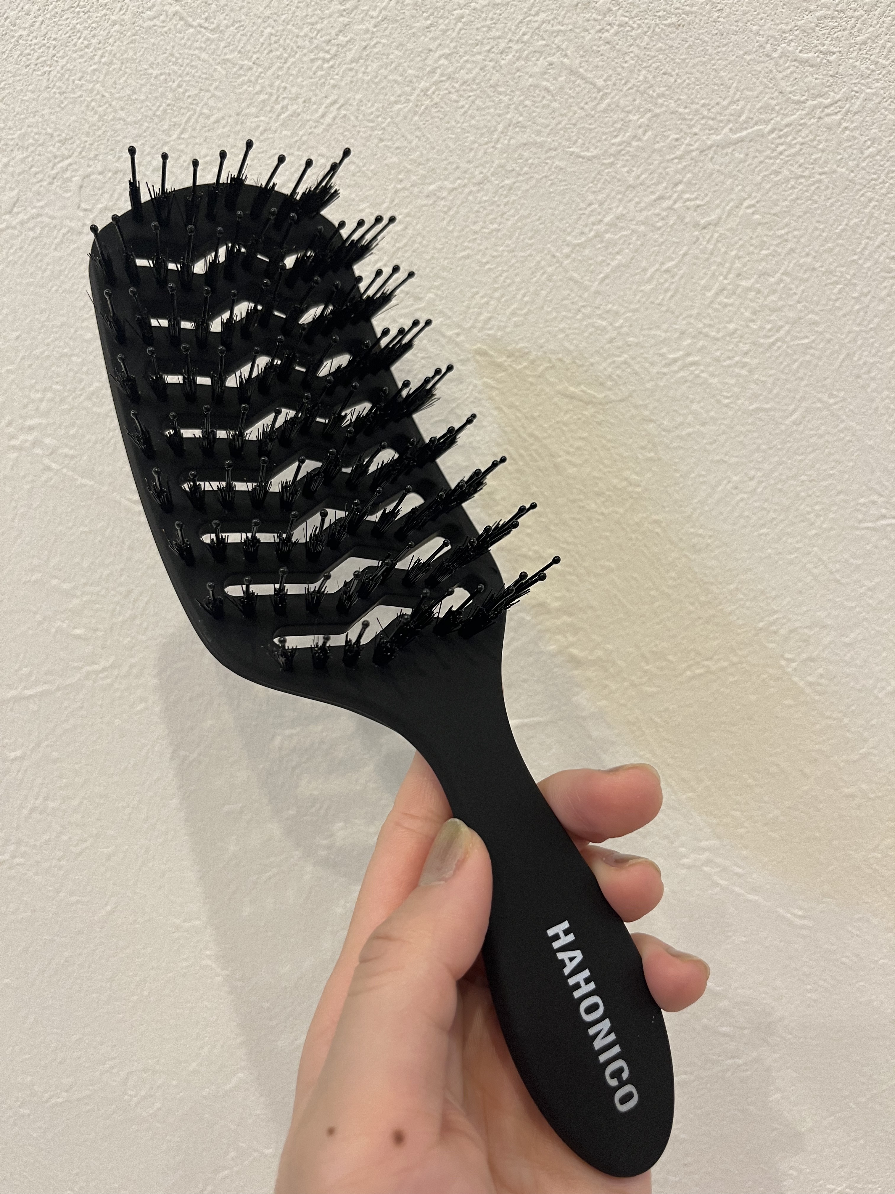 HAHONICO 美容師さんが考えた髪のためのブラシfor スカルプ/ハホニコハッピーライフ/ヘアブラシを使ったクチコミ（2枚目）