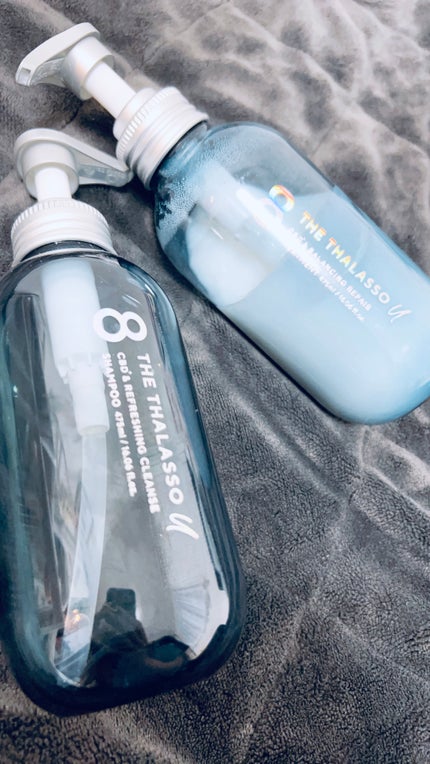 エイトザタラソ ユー CBD&リフレッシング クレンズ 美容液シャンプー/CBD&バランシング ダメージリペア 美容液ヘアトリートメント/エイトザタラソ/市販シャンプーを使ったクチコミ(1枚目)