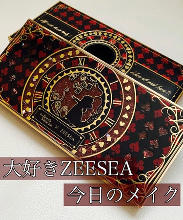 アリスドリームランドシリーズ 12色アイシャドウパレット（ZEESEA×大英博物館）/ZEESEA/パウダーアイシャドウを使ったクチコミ（1枚目）