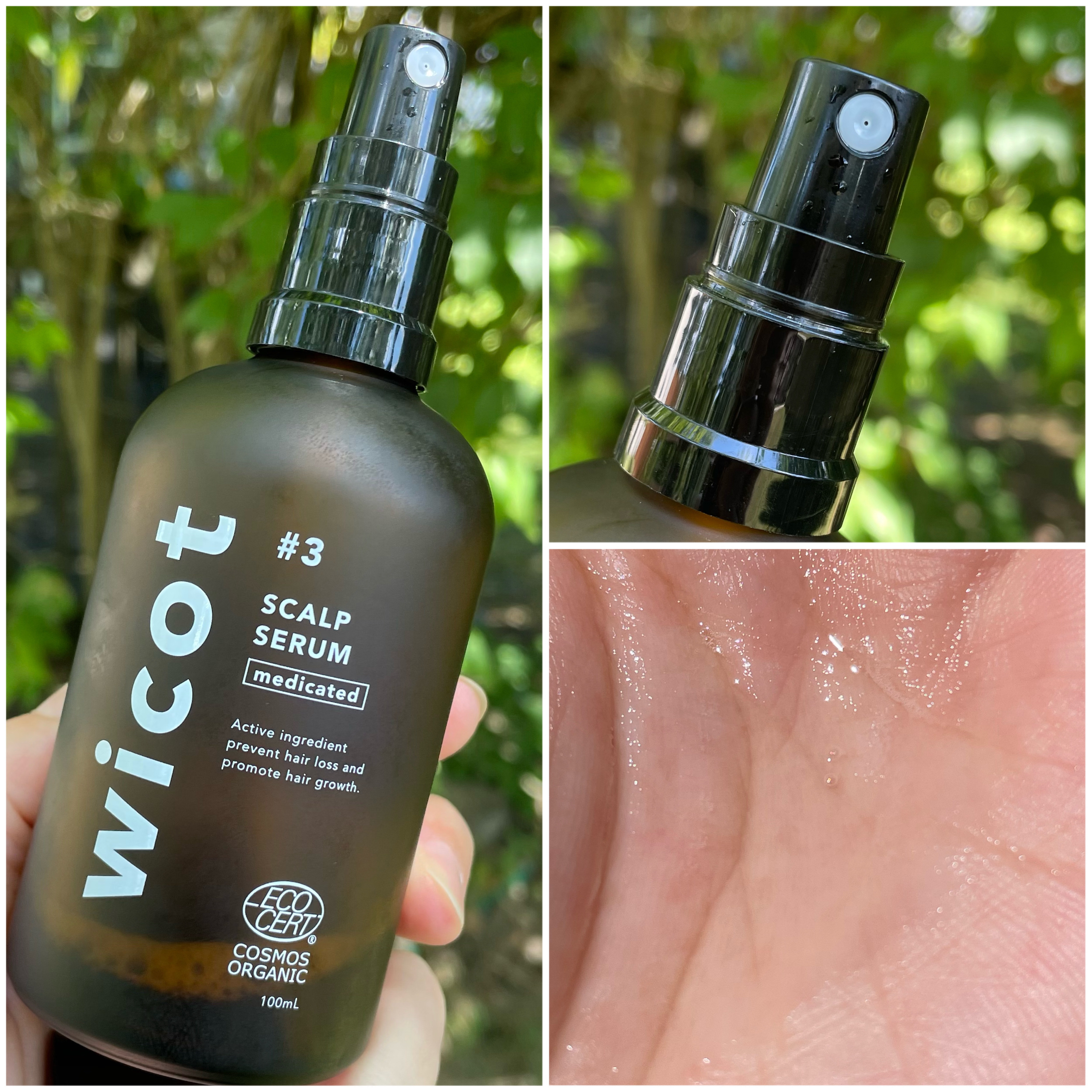 薬用スカルプセラム/wicot/頭皮ローションを使ったクチコミ（2枚目）