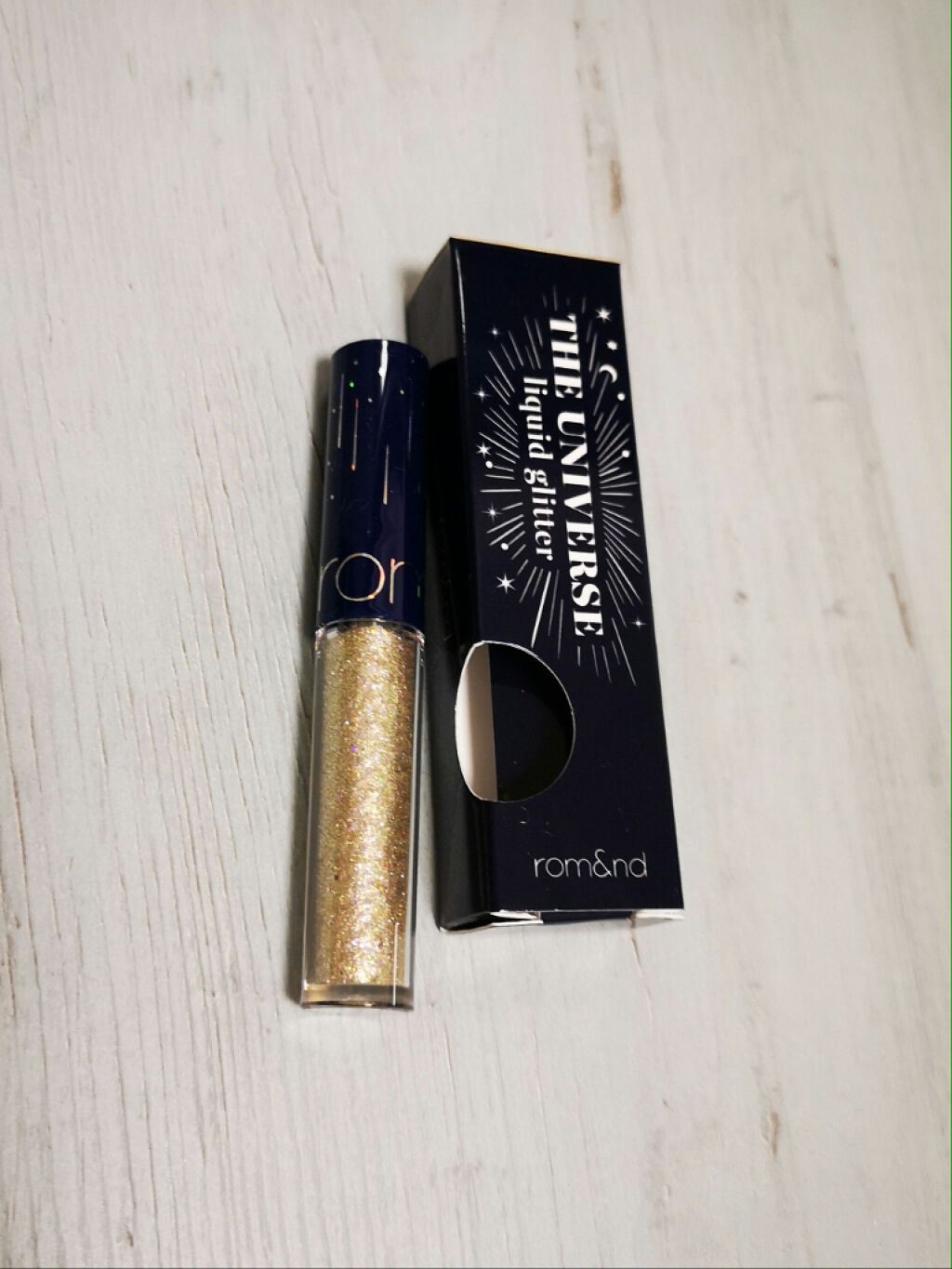 リキッド グリッター シャドウ/rom&nd/グリッターを使ったクチコミ（2枚目）