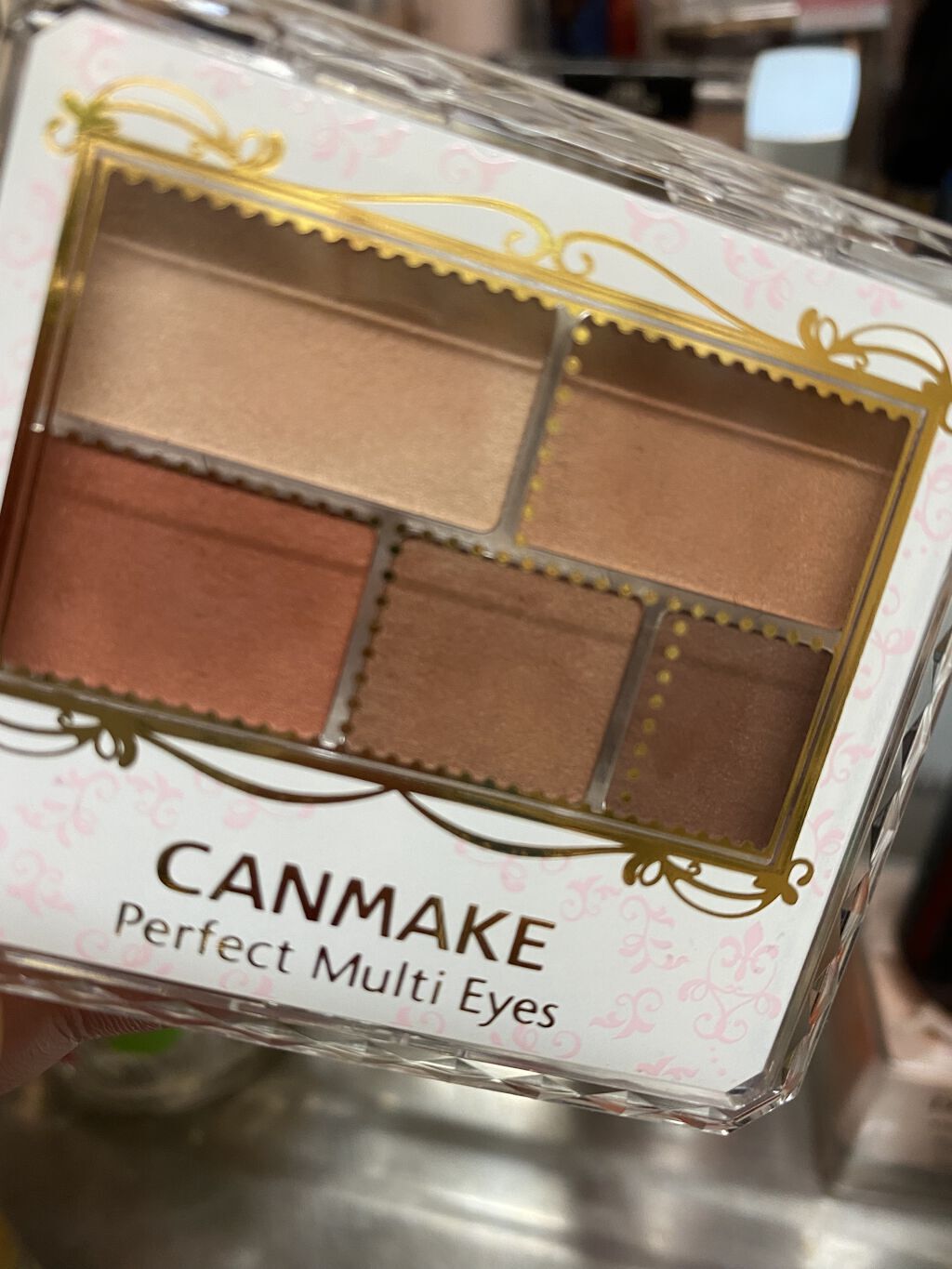 パーフェクトマルチアイズ/キャンメイク/アイシャドウパレットを使ったクチコミ（1枚目）