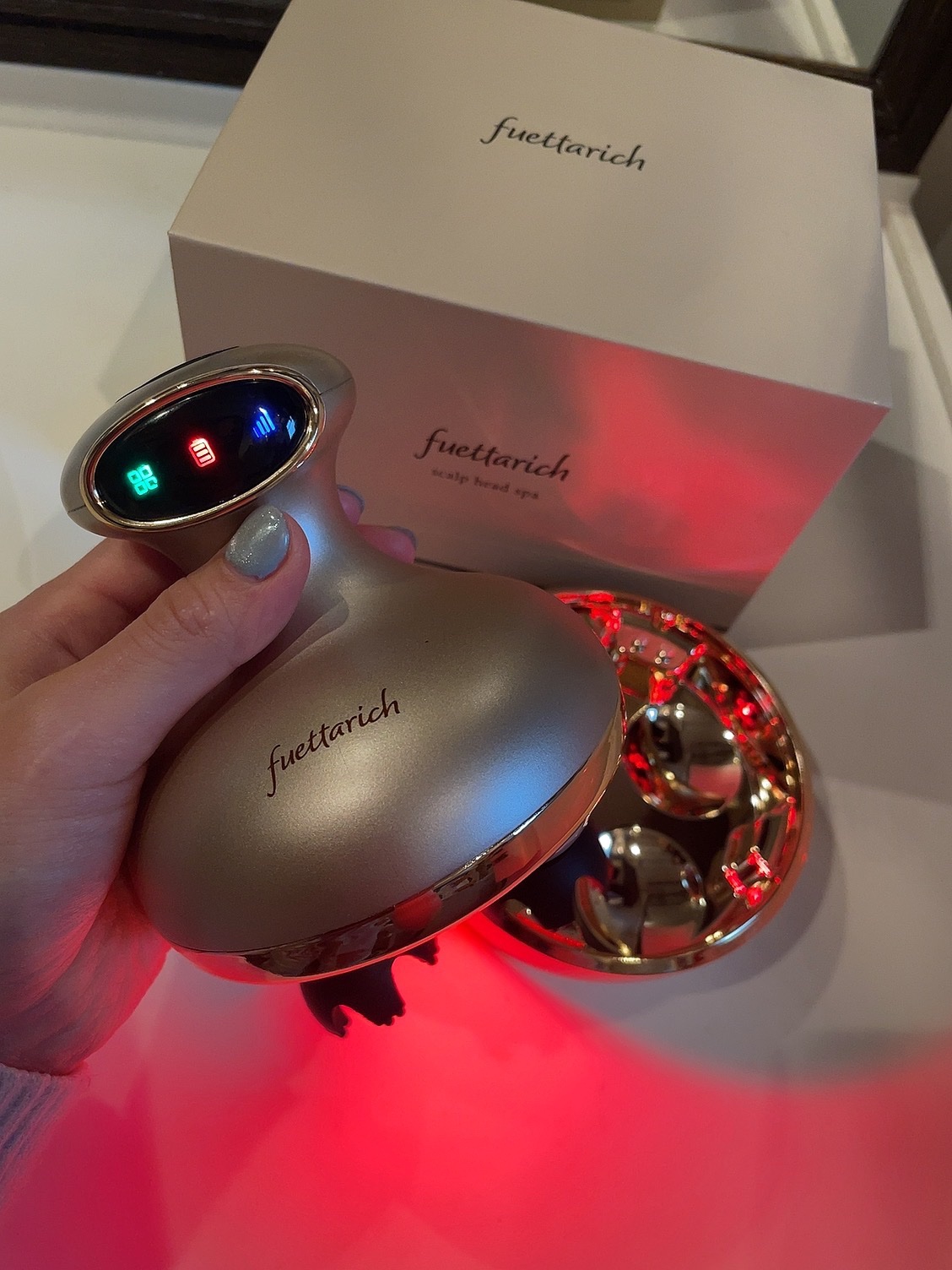 スカルプ ヘッドスパ/fuettarich (フエッタリッチ)/ヘッドマッサージャーを使ったクチコミ（3枚目）