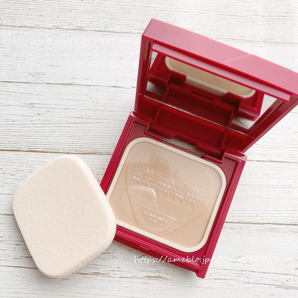 プロフィニッシュファンデーション/インテグレート/パウダーファンデーションを使ったクチコミ（1枚目）